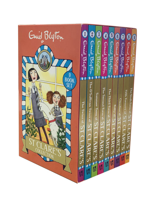 St Clare's 9 Book Collection Box Set By Enid Blyton