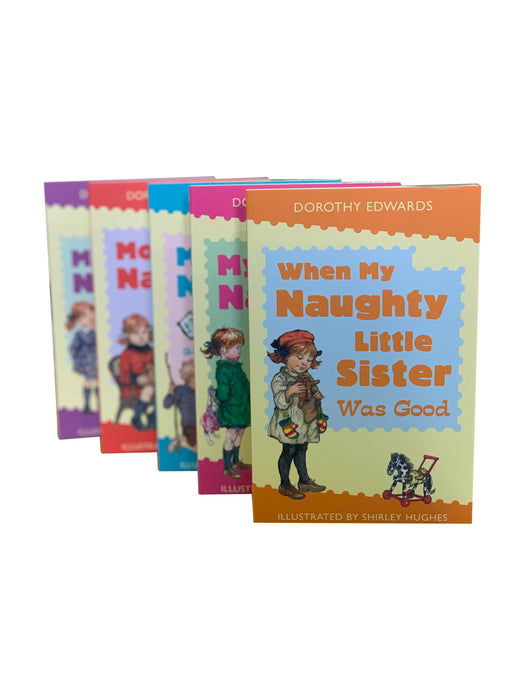 My Naughty Little Sister Stories 5 Book Collection Set By Dorothy Edwards