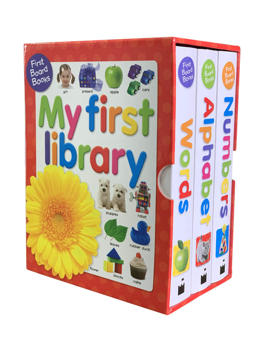 First Board Books My First Library Slipcase