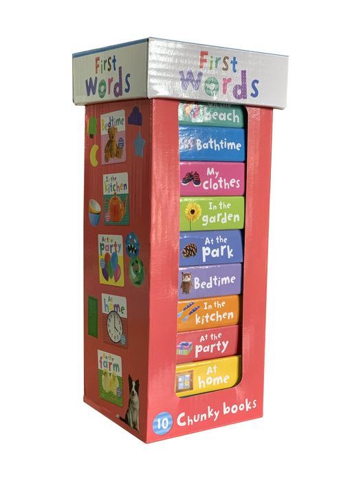 My First Words 10 Chunky Books Tower