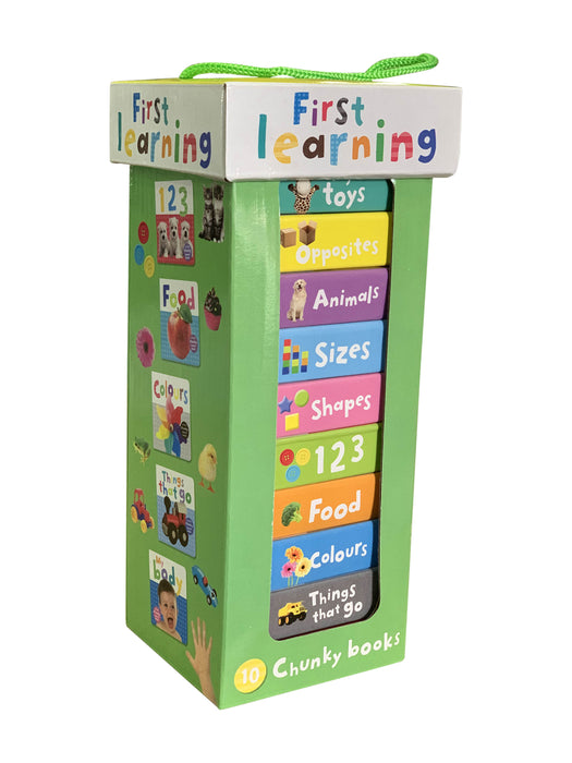 My First Learning 10 Chunky Books Tower