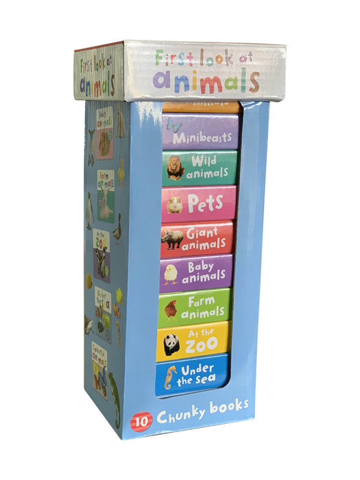 My First Look At Animals 10 Chunky Books Tower