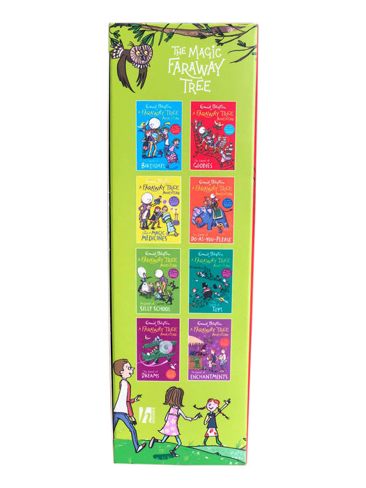 Enid Blyton The Faraway Tree Adventures 8 Book Colour Stories Boxset,