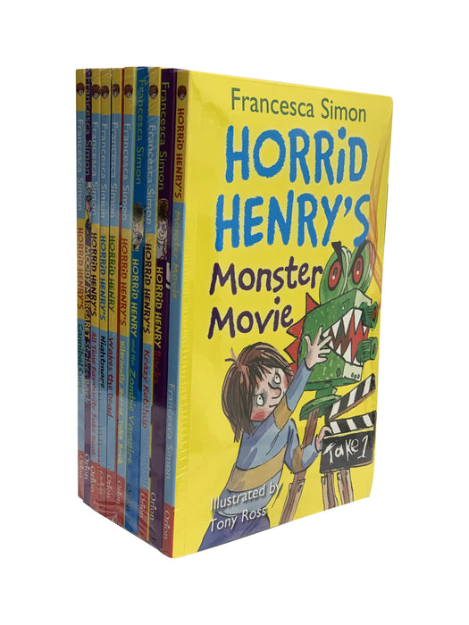 Horrid Henry 10 Favourite Books Collection Set By Francesca Simon