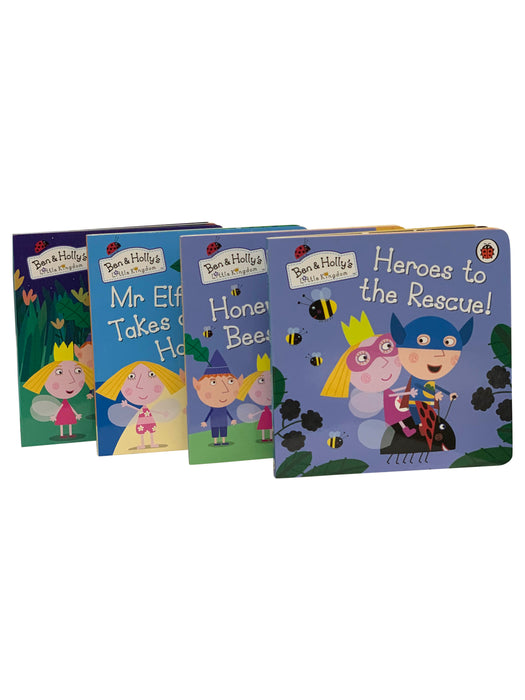 Ben & Holly's Little Kingdom 4 Board Books Collection Set