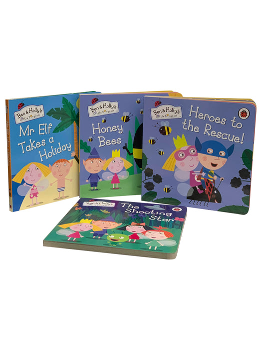 Ben & Holly's Little Kingdom 4 Board Books Collection Set