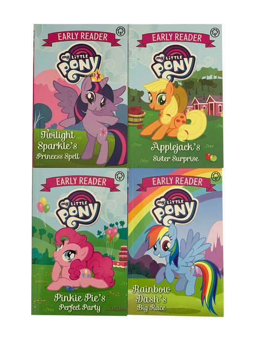 My Little Pony Early Reader 4 Book Collection Set