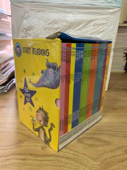 DAMAGED Start Reading 52 Book Collection Box Set Level 1 to 9 DAMAGED