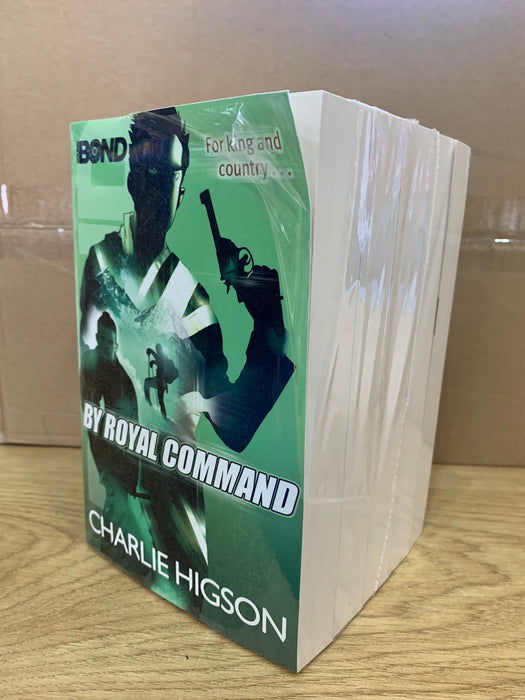DAMAGED Young Bond Series 5 Book Collection Set by Charlie Higson DAMAGED