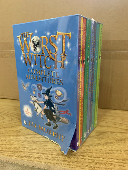 DAMAGED The Worst Witch 8 Book Collection Set By Jill Murphy DAMAGED