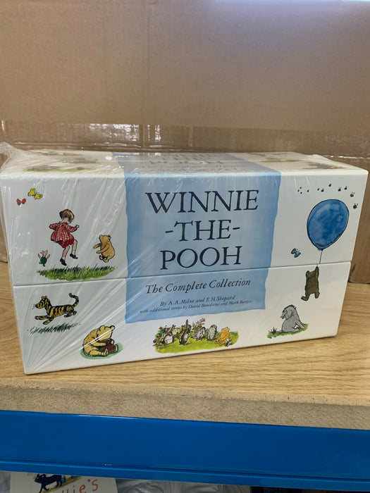 DAMAGED Winnie the Pooh Complete 30 Books Gift Box Collection DAMAGED