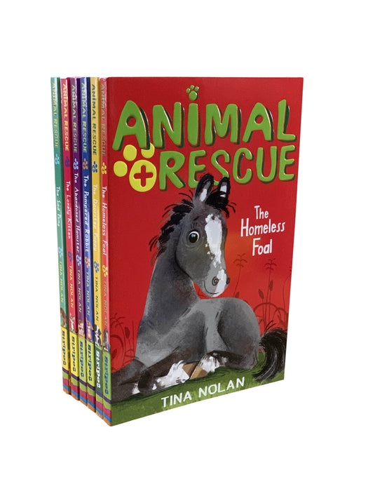 Animal Rescue 6 Book Collection Set By Tina Nolan