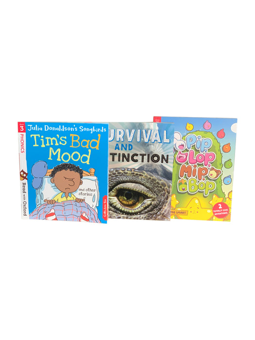 Read with Oxford Stage 3 Biff Chip Kipper 3 Book Reading Pack