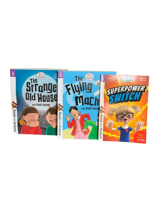 Read with Oxford Stage 5 Biff Chip Kipper 3 Book Reading Pack