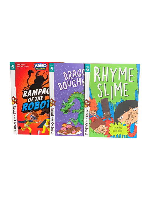 Read with Oxford Stage 6 Biff Chip Kipper 3 Book Reading Pack