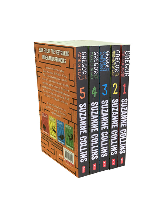 Gregor The Underland Chronicles5 Book Set By Suzanne Collins