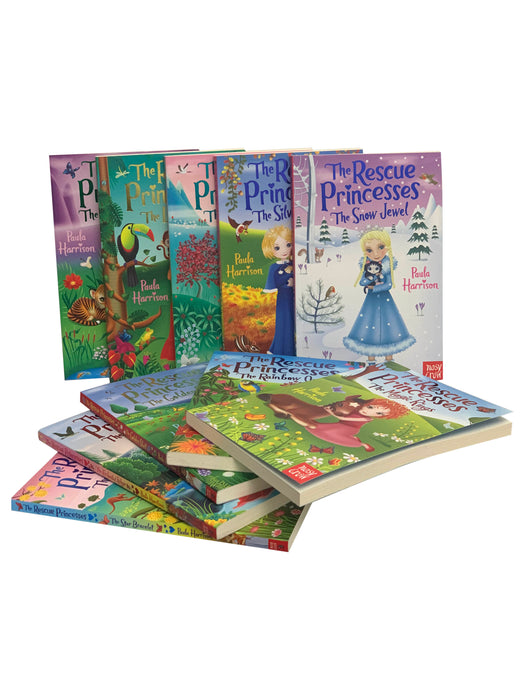 The Rescue Princesses 10 Books Collection Set By Paula Harrison