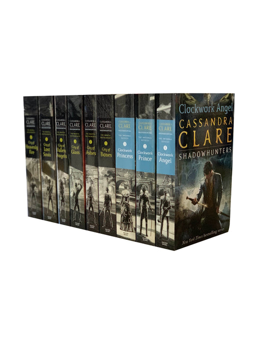 Cassandra Clare Mortal Instruments & Infernal Devices 9 Book Collection
