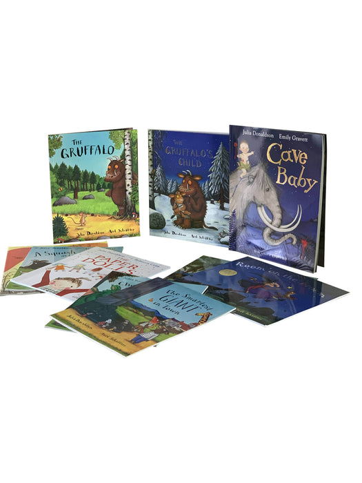 Julia Donaldson 10 Book Collection Set Featuring the Gruffalo