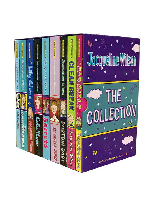 Jacqueline Wilson 9 Books Young Adult Collection Set