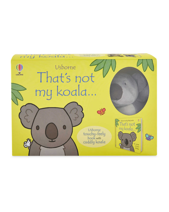 Usborne Touch-Feely That's Not My Koala... Book & Plush Toy Set