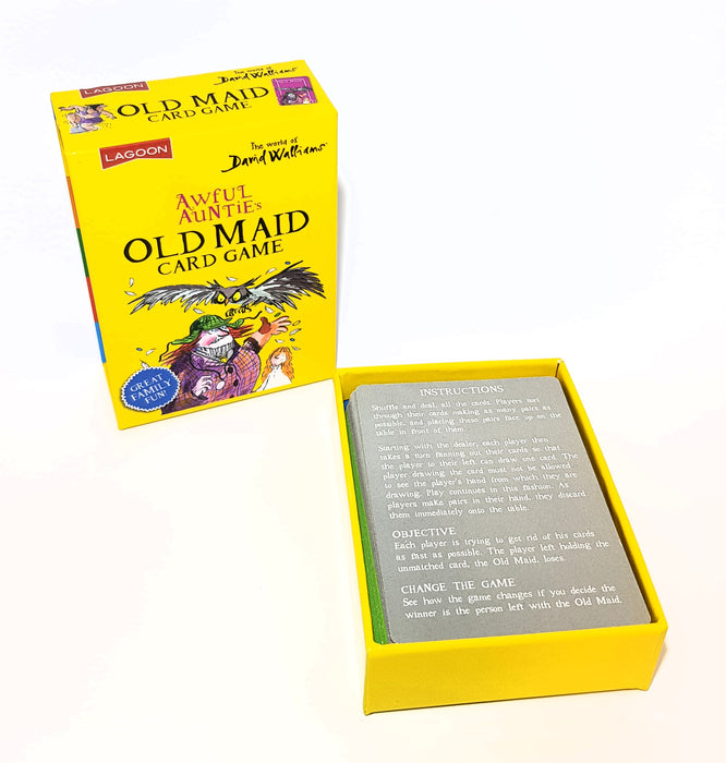 The World of David Walliams Awful Auntie's Old Maid Card Game