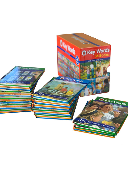 Ladybird Key Words With Peter and Jane 36 Book Set