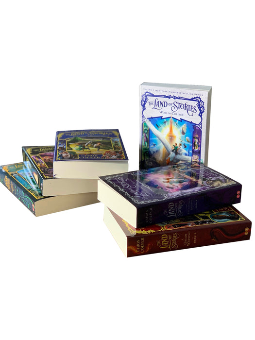 The Land Of Stories 6 Book Collection By Chris Colfer