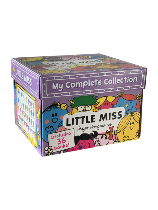 My Complete Little Miss 36 Book Collection By Roger Hargreaves Box Set