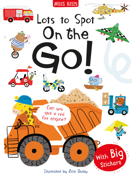 Early Learning Lots to Spot Sticker Book:­ On the Go!