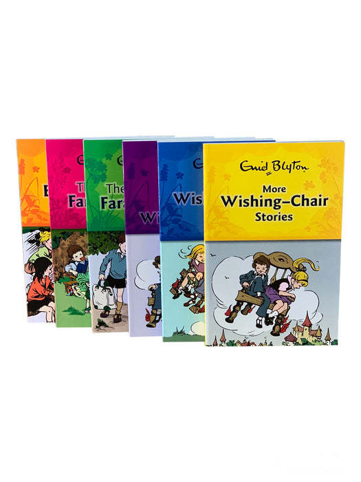 Enid Blyton Wishing Chair & Magic Faraway Tree Series 6 Book Collection