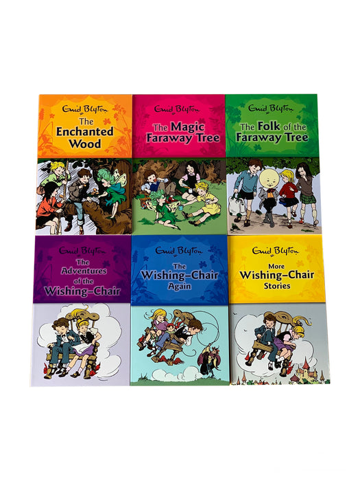 Enid Blyton Wishing Chair & Magic Faraway Tree Series 6 Book Collection