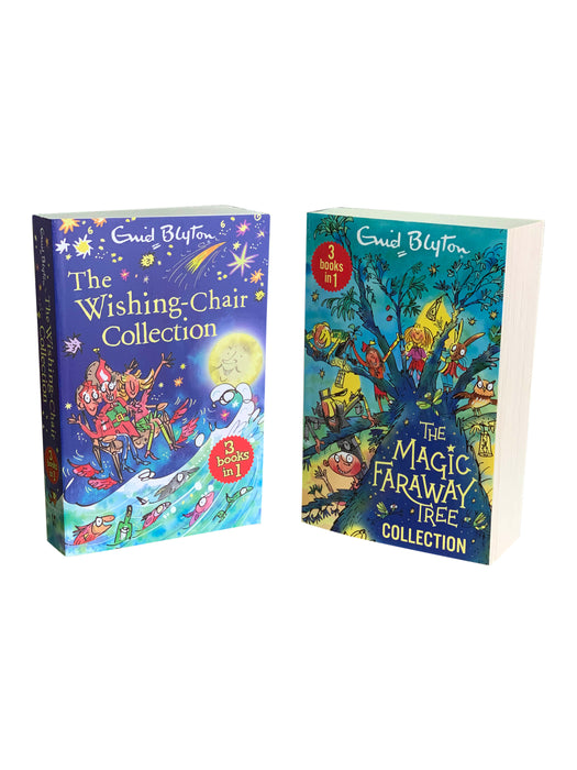 The Magic Faraway & Wishing Chair 2 Book 6 Story Collection By Enid Blyton