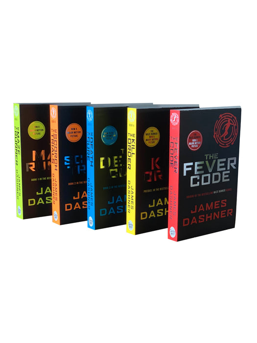 DAMAGED The Maze Runner Series 5 Book Set By James Dashner DAMAGED