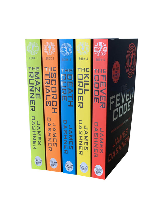 DAMAGED The Maze Runner Series 5 Book Set By James Dashner DAMAGED