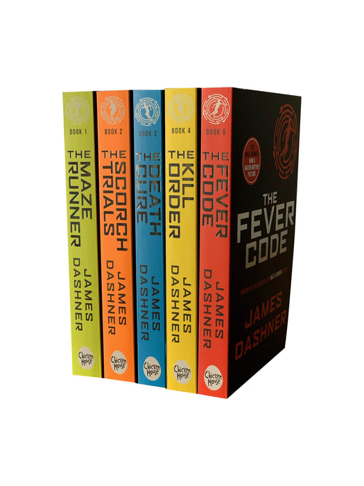 The Maze Runner Series 5 Book Set By James Dashner
