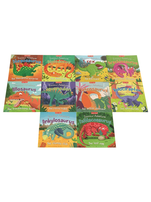 Early Learning Dinosaur Adventures 10 Book Collection by Miles Kelly