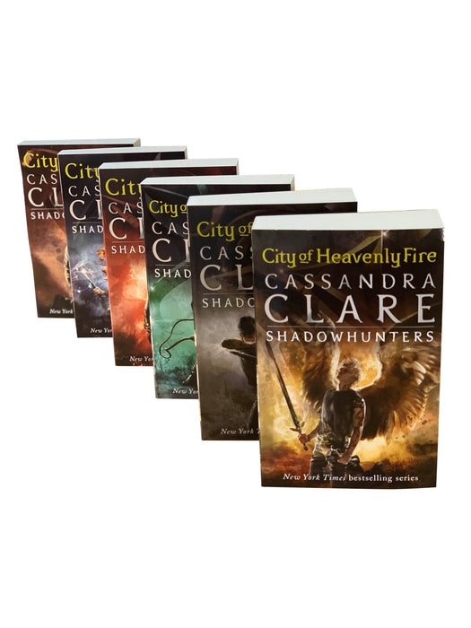 Shadowhunters Series Cassandra Clare 6 Book Set Mortal Instruments Collection