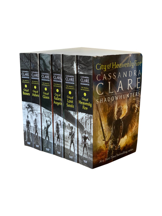 Shadowhunters Series Cassandra Clare 6 Book Set Mortal Instruments Collection