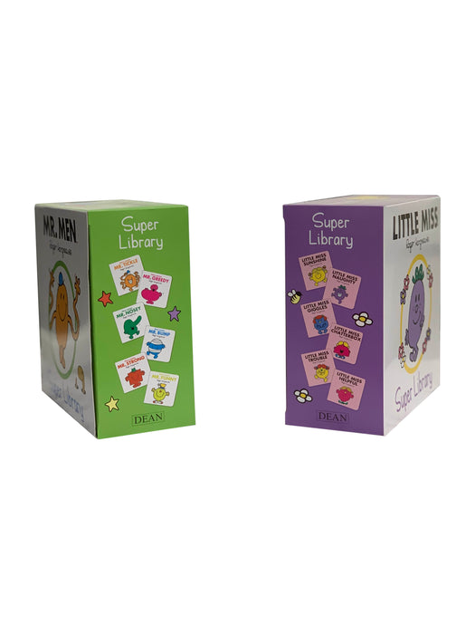 Mr Men & Little Miss 12 Books Super Library By Roger Hargreaves