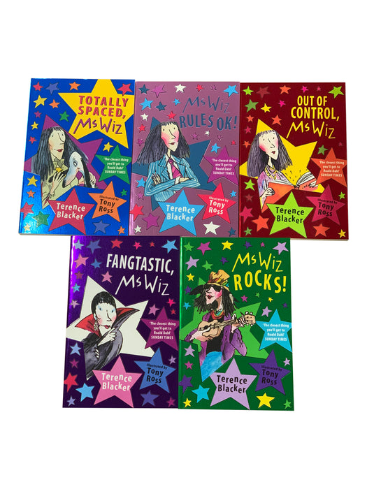 Ms Wiz Series 5 Book Collection Set By Terence Blacker