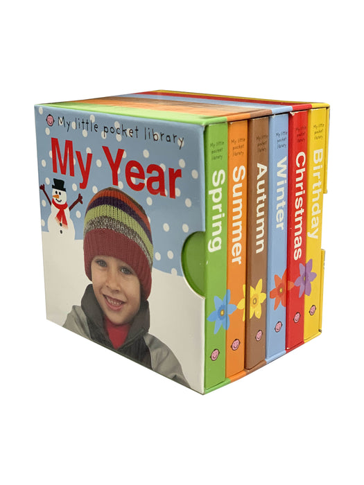 My Little Pocket Library: My Year By Roger Priddy