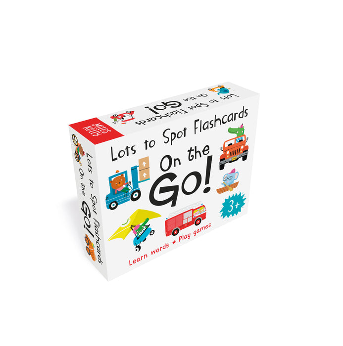 Early Learning EYFS Lots to Spot Flashcards Set, On the go, Home, Farm and Food