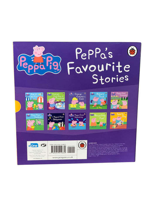 Peppa Pig Favourite Stories 10 Book Slipcase Collection