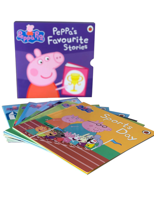 Peppa Pig Favourite Stories 10 Book Slipcase Collection