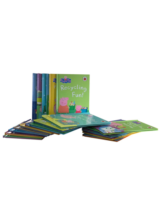 Peppa Pig Bedtime Stories: 20 Hardback Books Collection Set By Ladybird