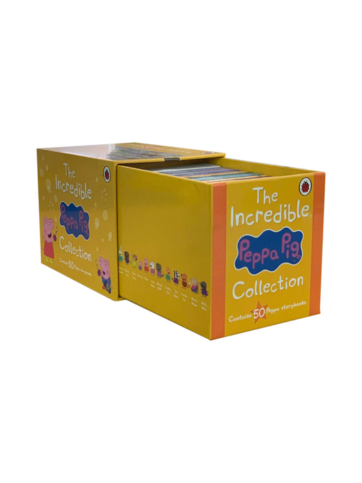 The Incredible Peppa Pig 50 Books Box Set Collection  By Ladybird
