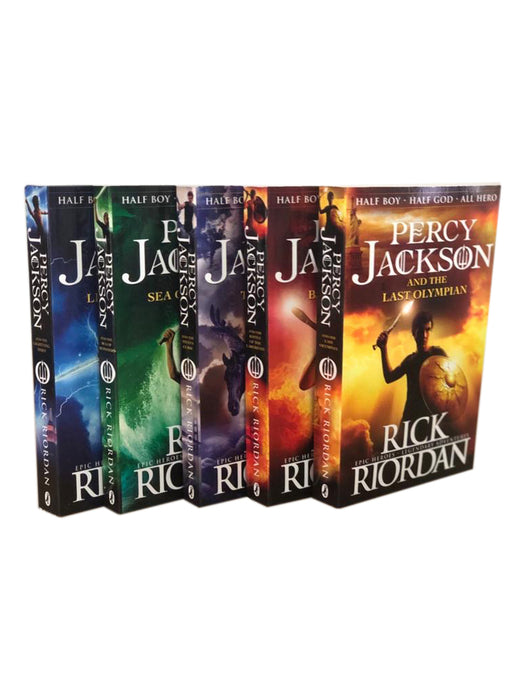 Percy Jackson & the Olympians 5 Book Box Set