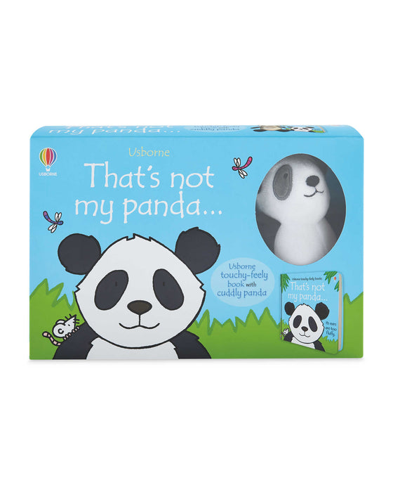 Usborne Touch-Feely That's Not My Panda... Book & Plush Toy Set