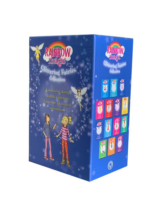 Rainbow Magic Glittering Fairies 14 Book Collection Set